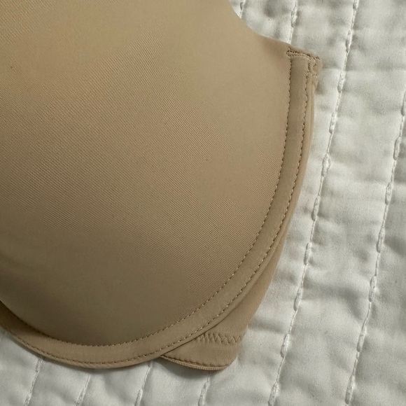 Motherhood Maternity Tan Seamless T-Shirt Bra - Picture 2 of 10